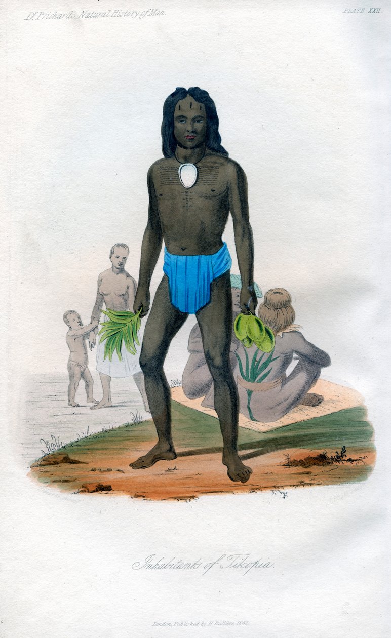 Habitants de Tikopia, 1848 - Unbekannt
