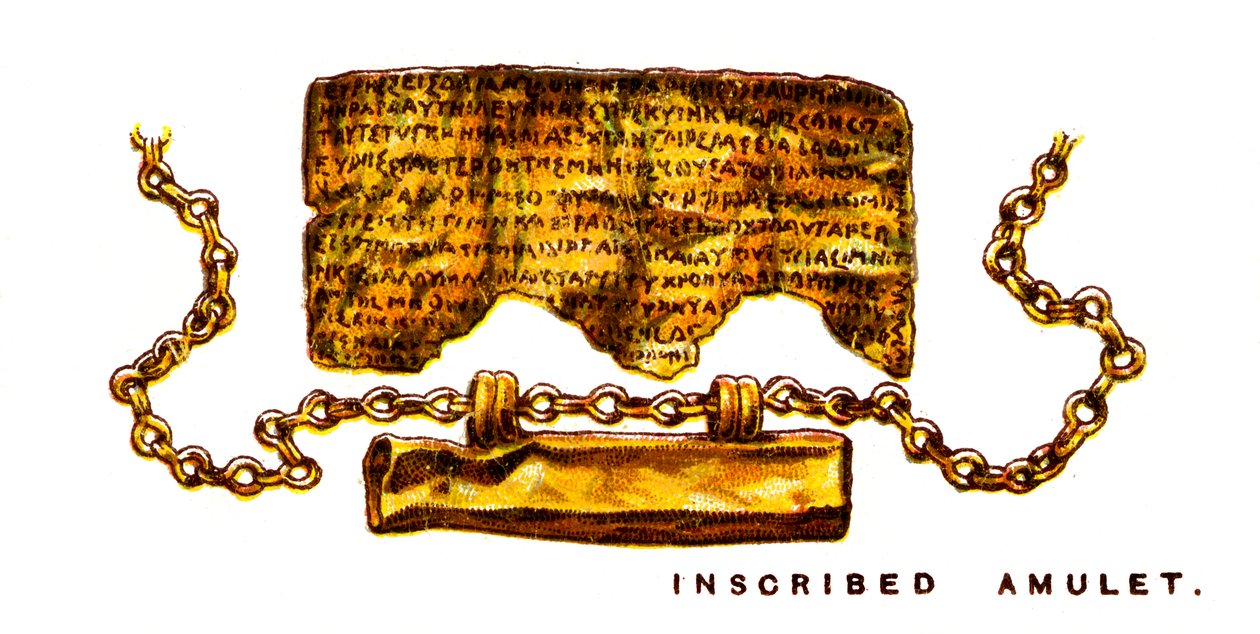 Amulette inscrite, 1923 - Unbekannt