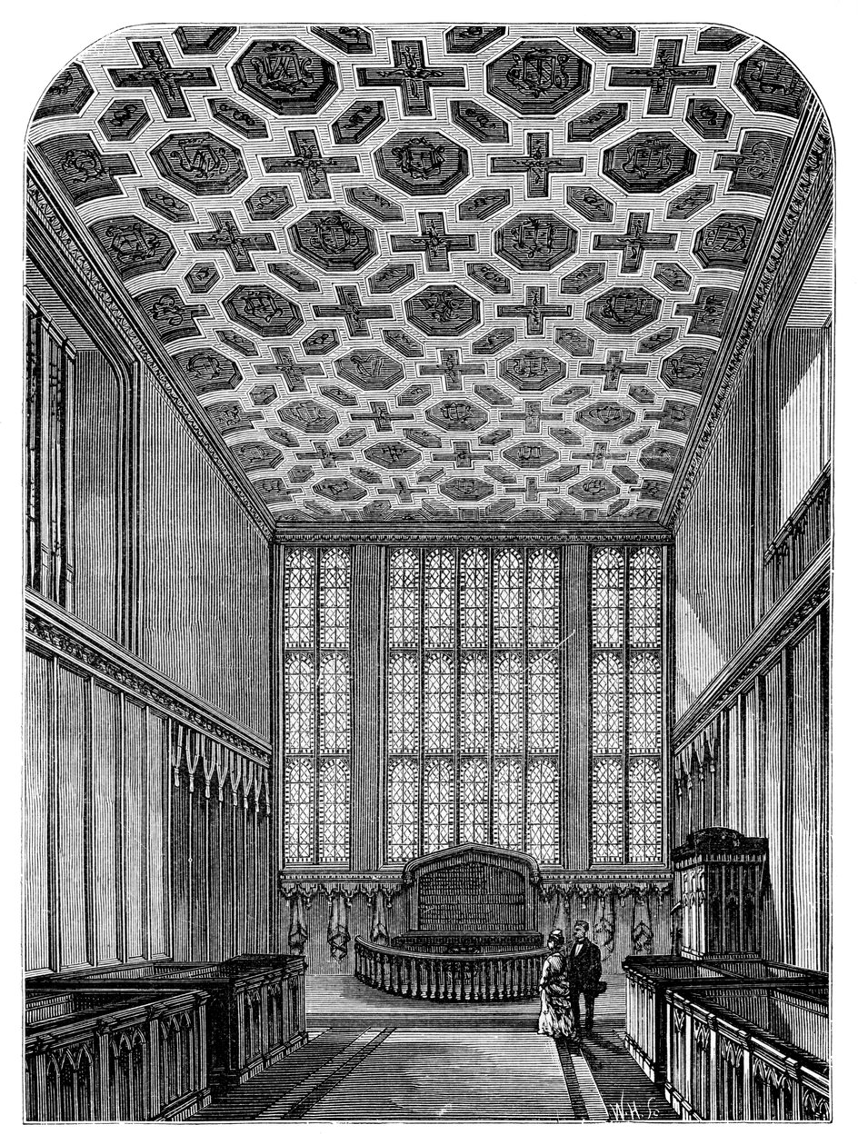 Intérieur, Chapelle Royale, Palais de St James, 1900 - Unbekannt