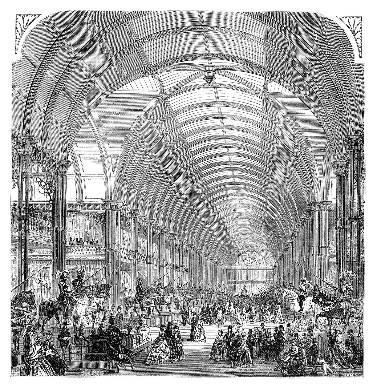 Vue intérieure de l