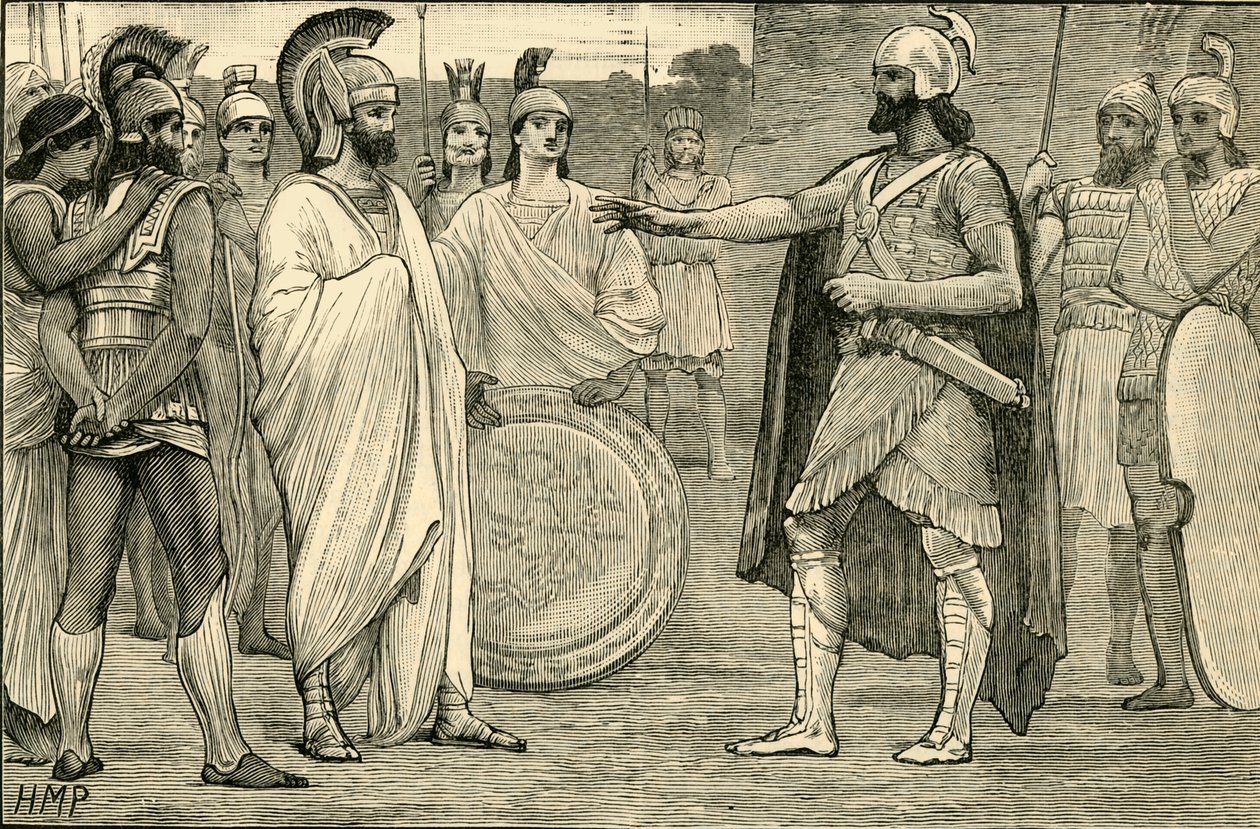 Entrevue entre Agésilas et Pharnabaze, 1890 - Unbekannt