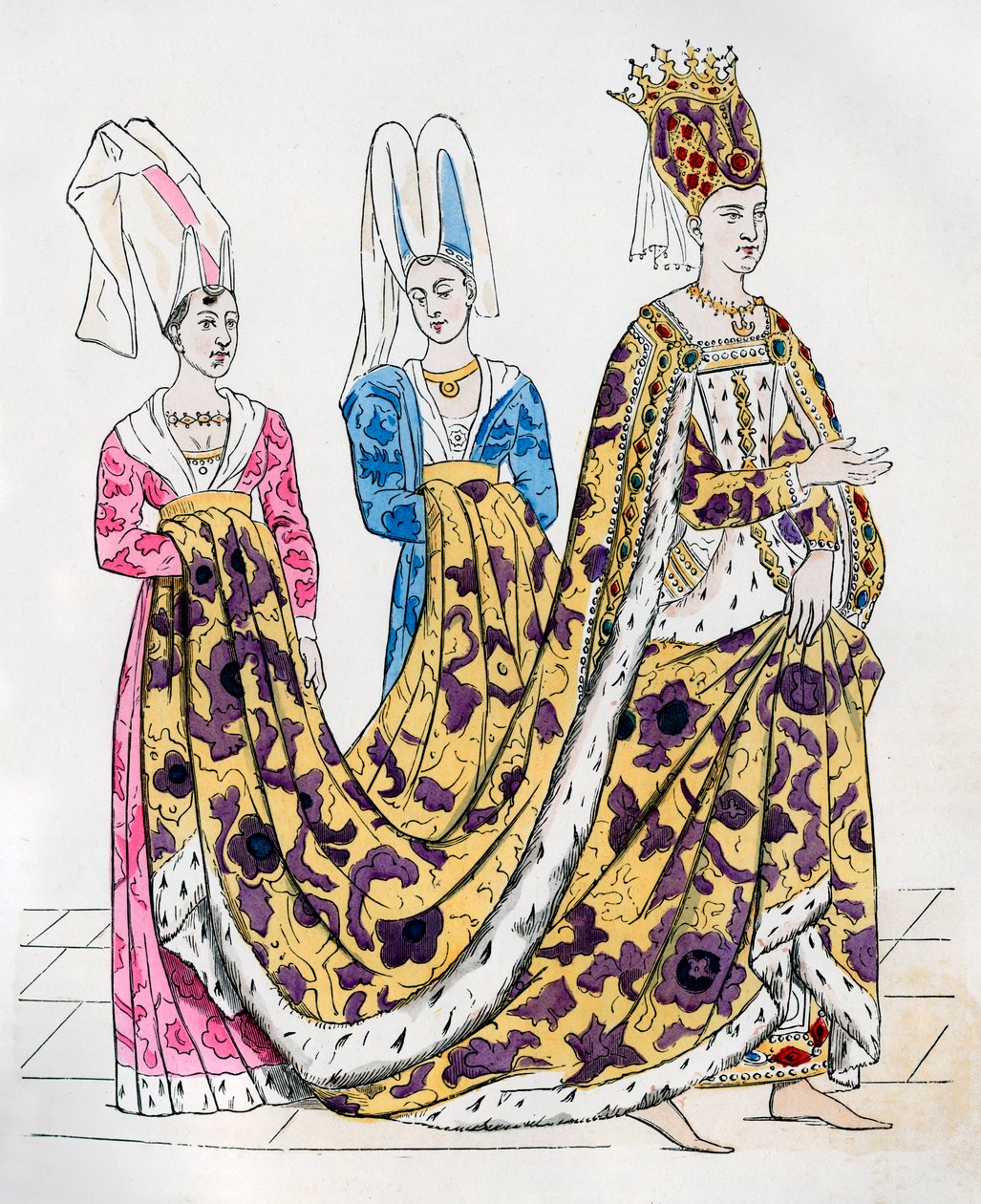 Isabeau de Bavière, reine consort de Charles VI de France - Unbekannt