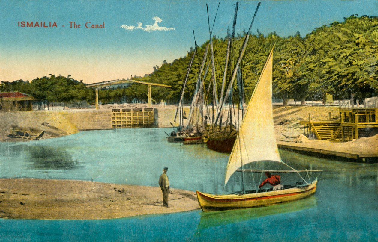 Ismailia - Le Canal, vers 1918-1939 - Unbekannt