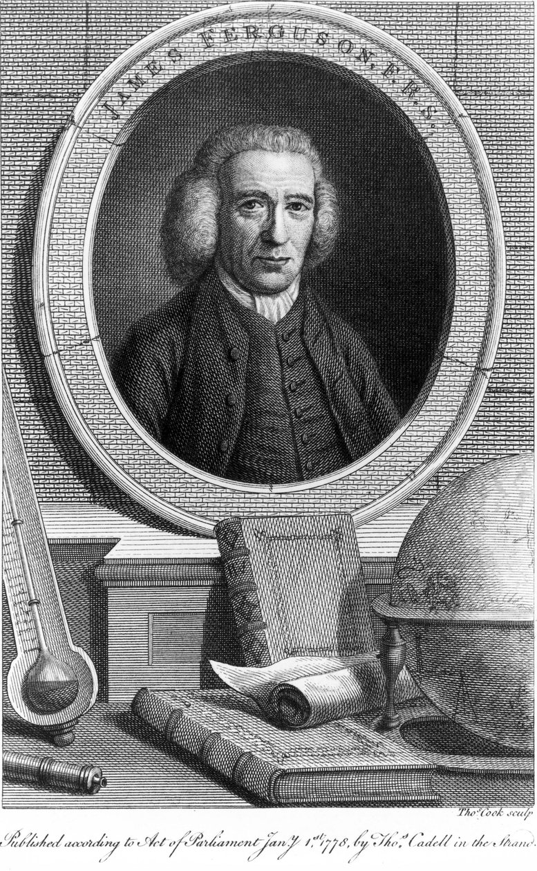 James Ferguson, astronome écossais, vers 1760 - Unbekannt