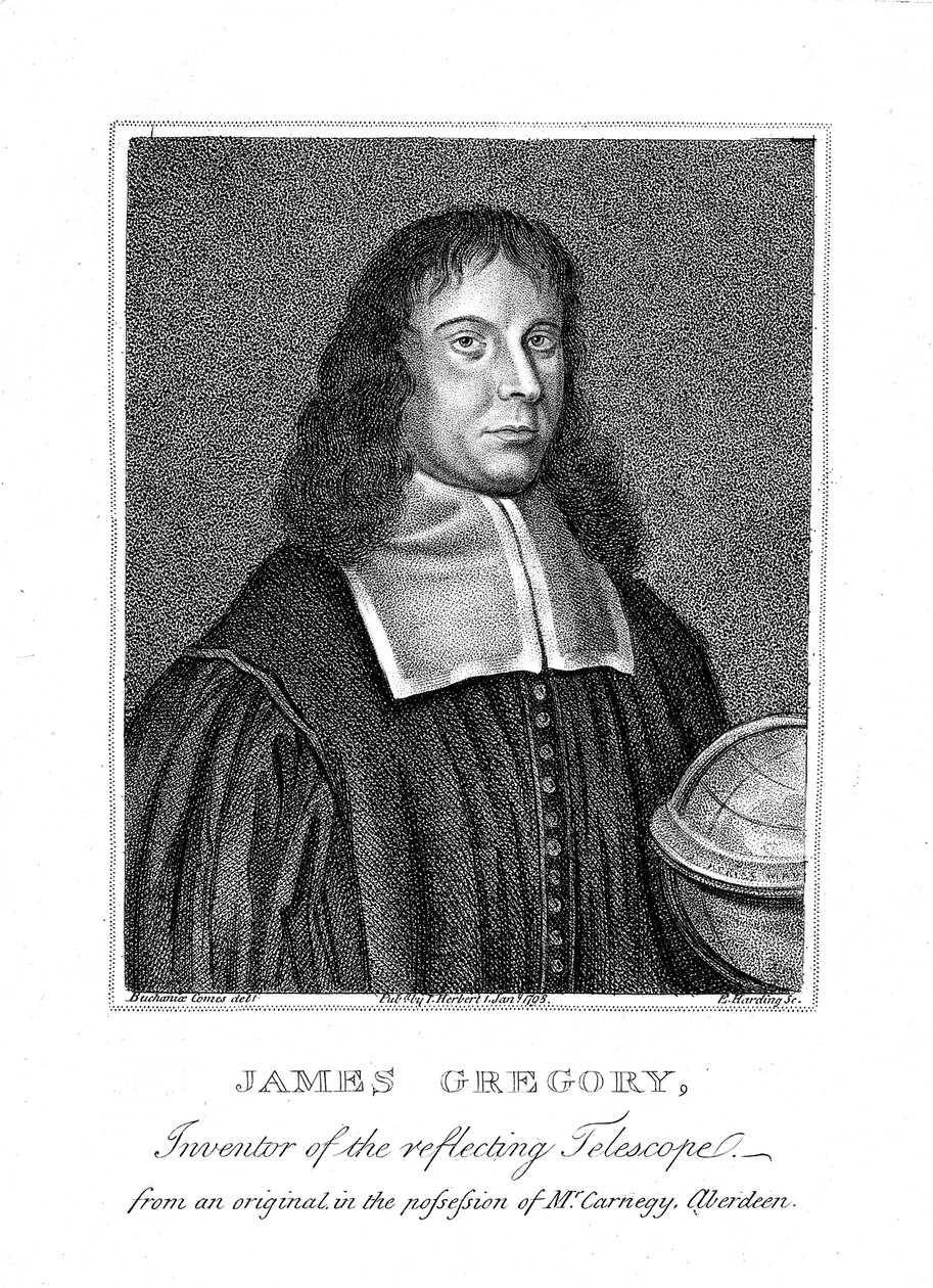 James Gregory, mathématicien et astronome écossais du 17ème siècle - Unbekannt