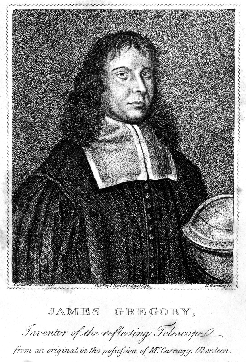 James Gregory, mathématicien écossais, vers 1670 - Unbekannt