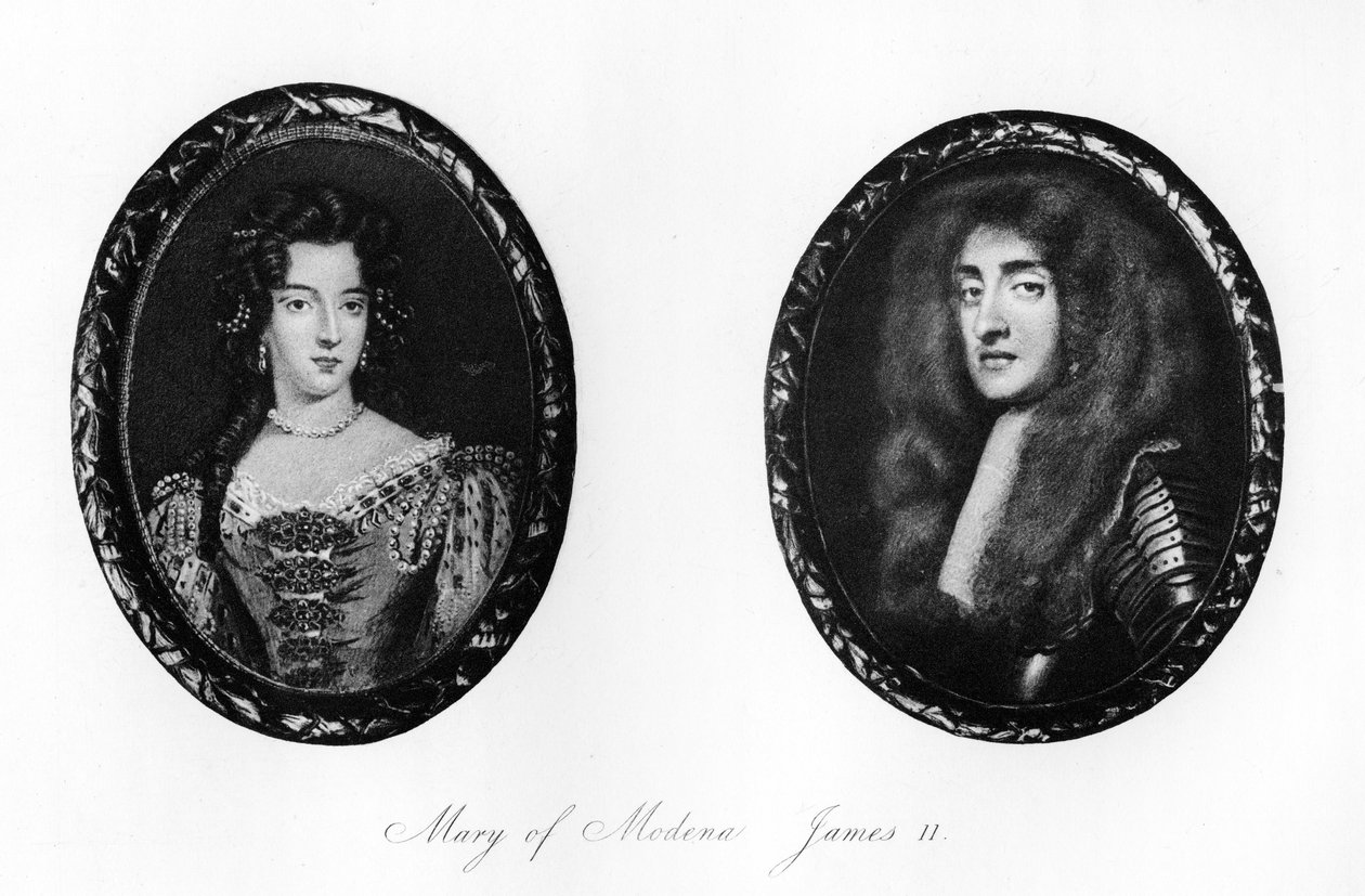 James II et Marie de Modène, 1907 - Unbekannt