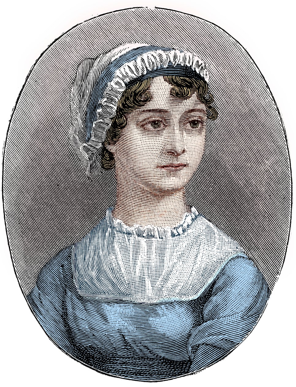 Jane Austen 1775-1817, romancière anglaise - Unbekannt