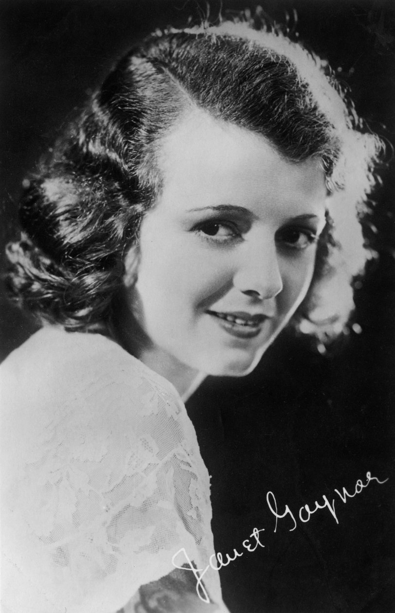 Janet Gaynor 1906-1984, actrice américaine, 20e siècle - Unbekannt