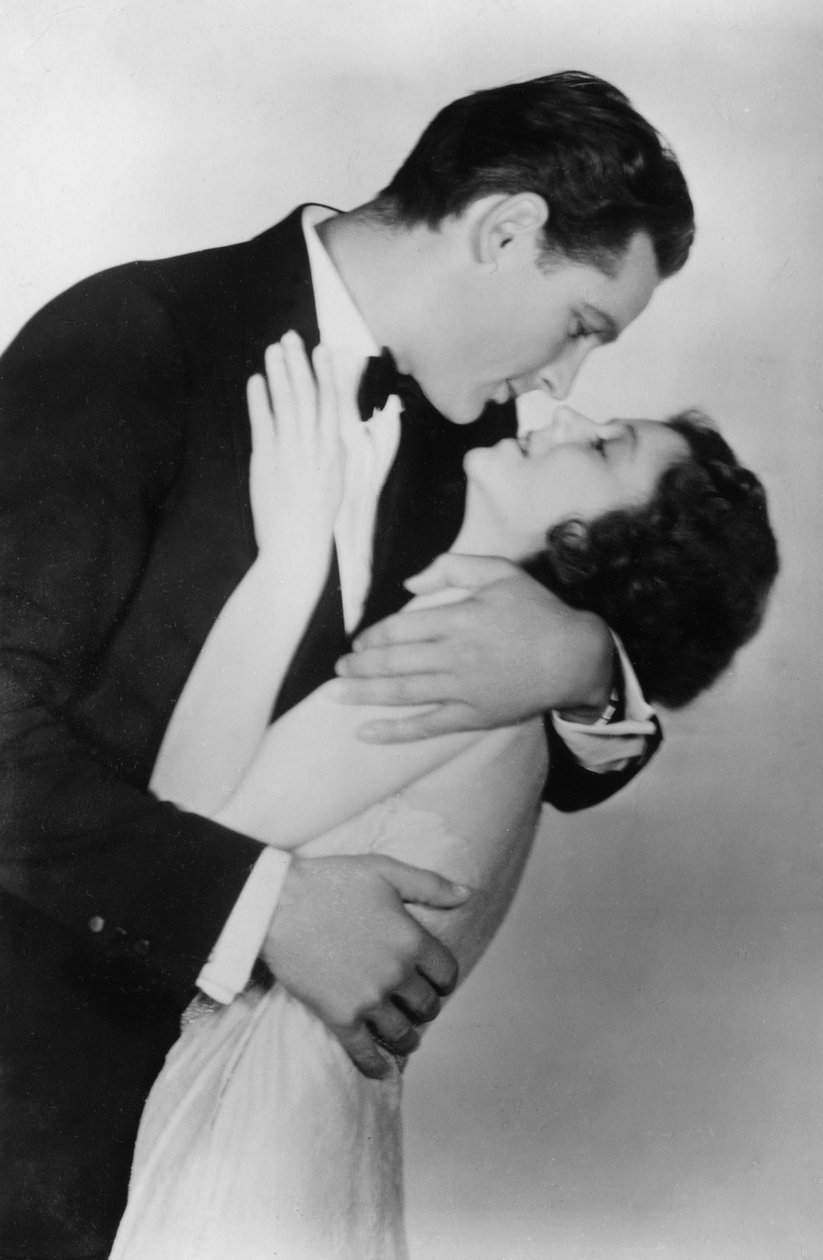Janet Gaynor 1906-1984 et Charles Farrell 1901-1990, acteurs américains, 20ème siècle - Unbekannt