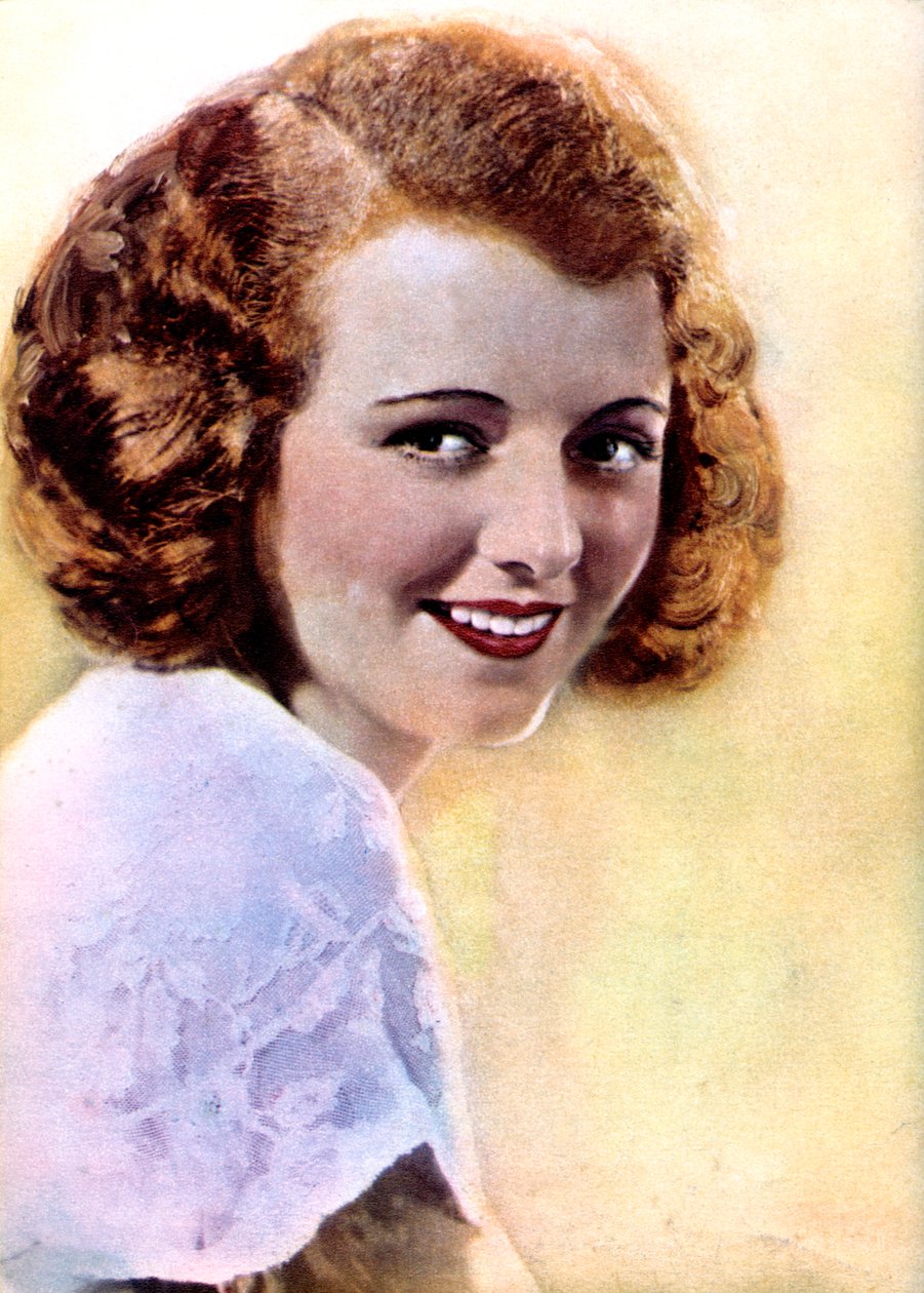 Janet Gaynor, actrice américaine, 1934-1935 - Unbekannt