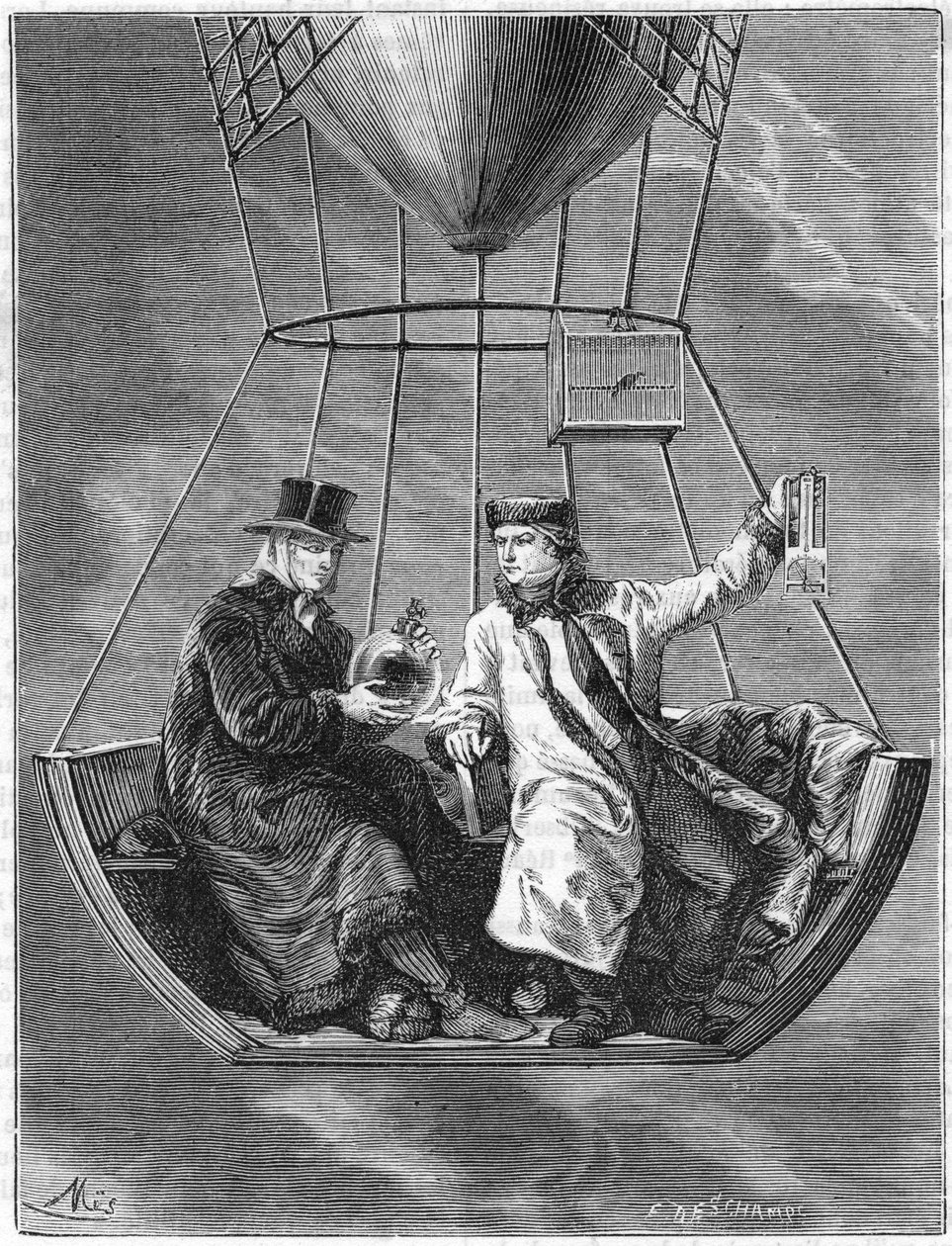 Jean Baptiste Biot et Joseph Louis Gay-Lussac, scientifiques français, 1804 1870 - Unbekannt