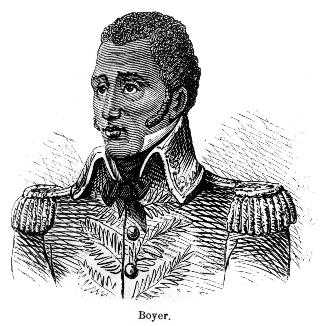 Jean Pierre Boyer, soldat haïtien et président d