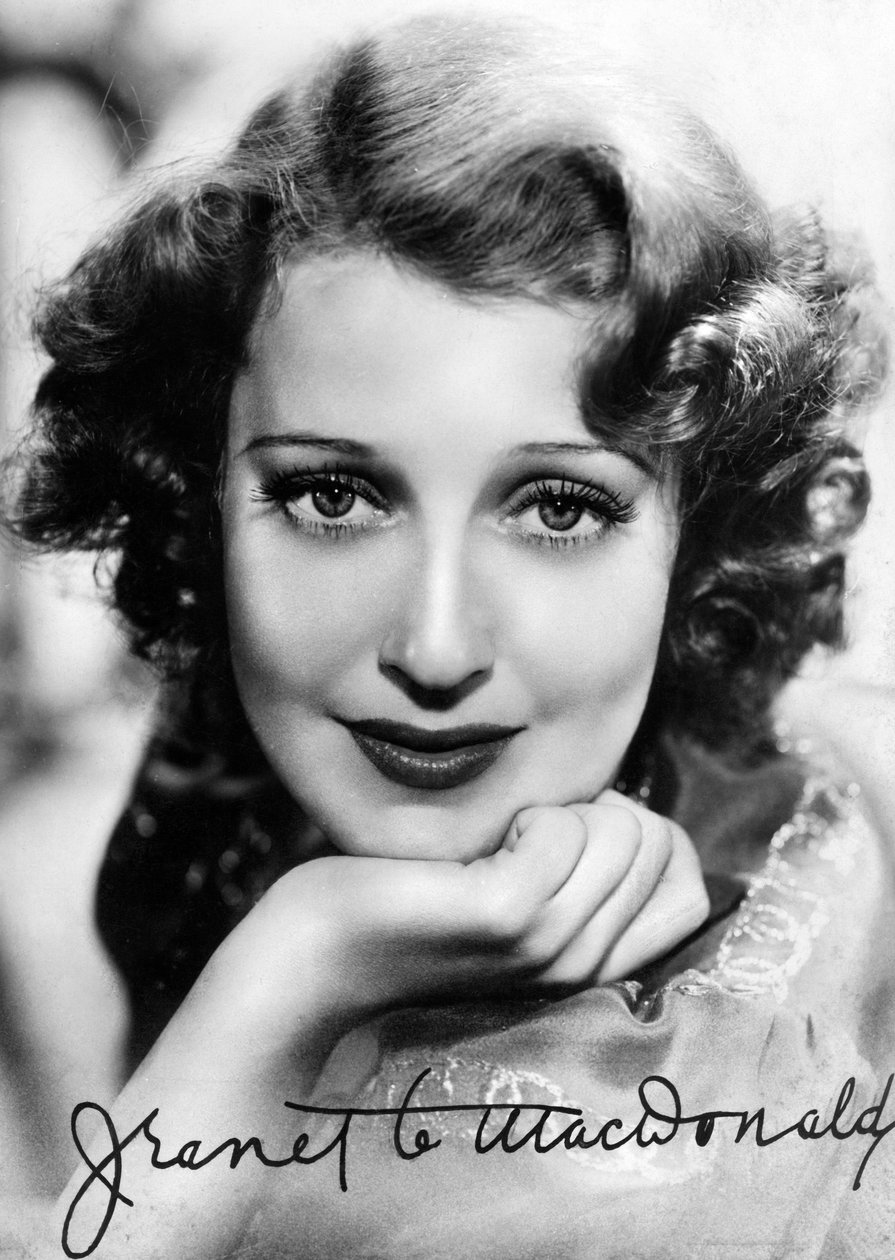 Jeanette MacDonald 1903-1965, chanteuse et actrice américaine, vers les années 1930-1940 - Unbekannt