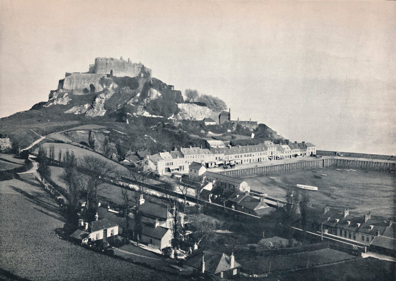 Jersey - Gorey et le château de Mont Orgueil, 1895 - Unbekannt