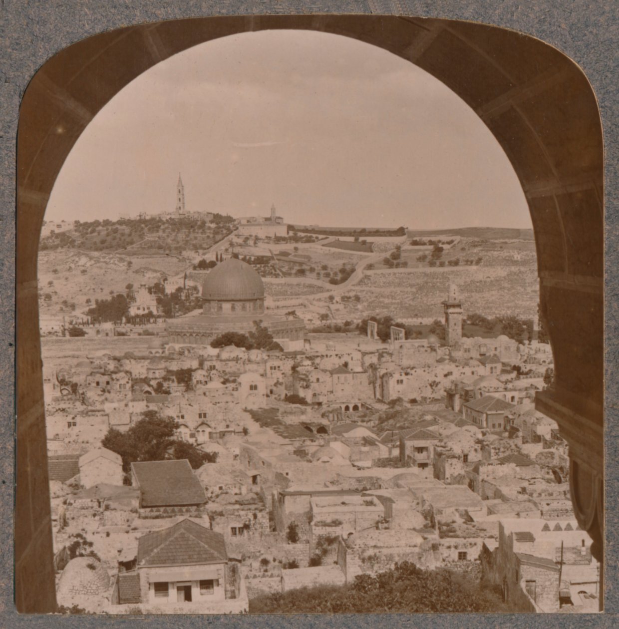 Jérusalem depuis le clocher de l