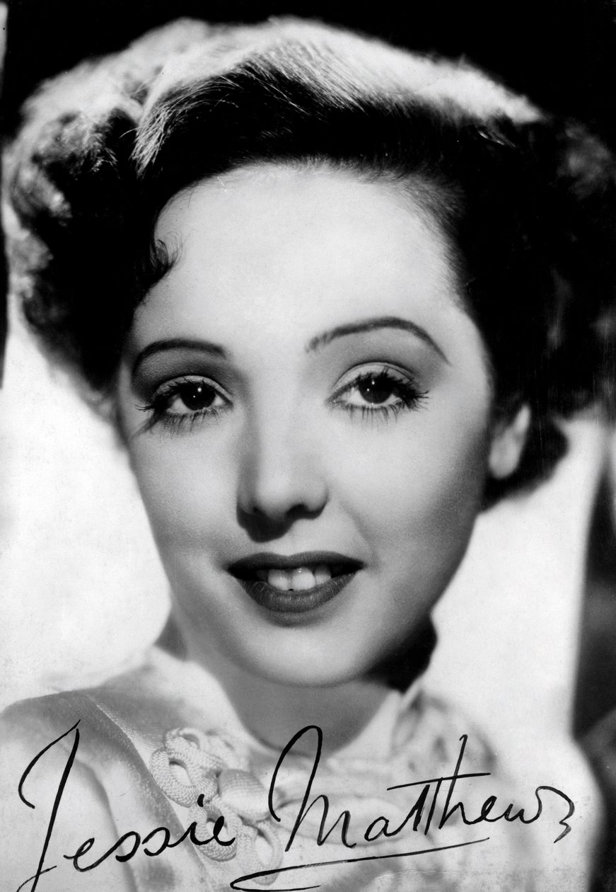 Jessie Matthews 1907-1981, actrice, danseuse et chanteuse anglaise, vers 1930-1940 - Unbekannt