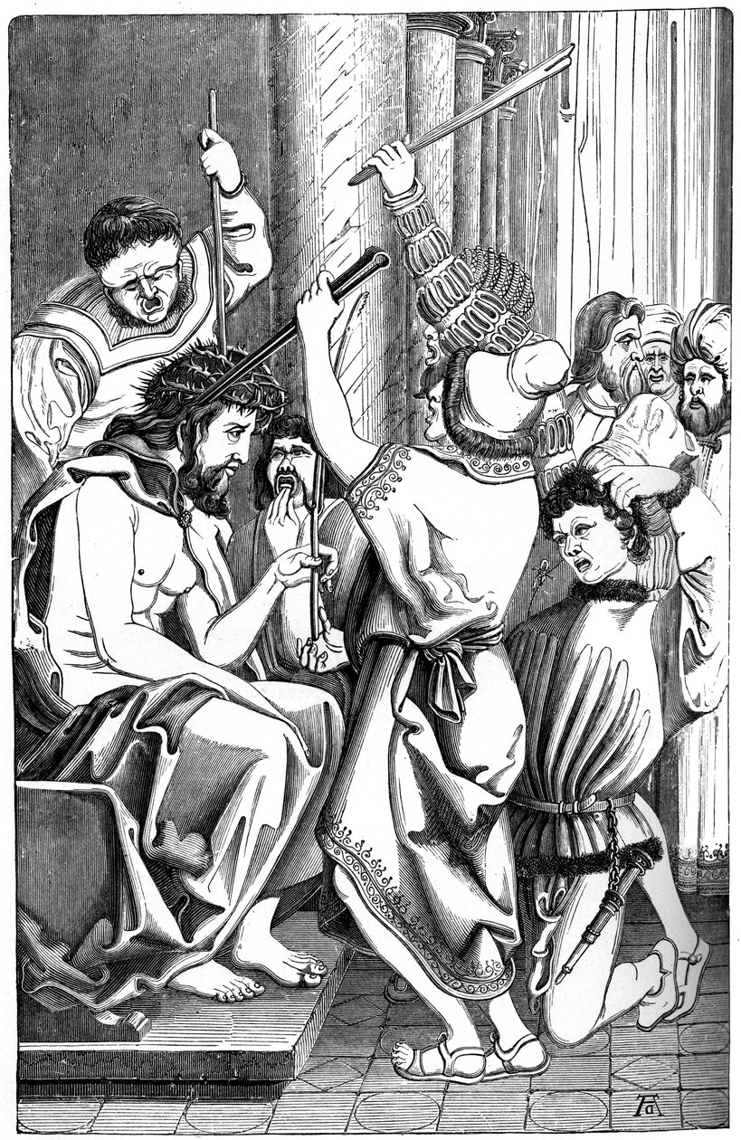 Jésus couronné d