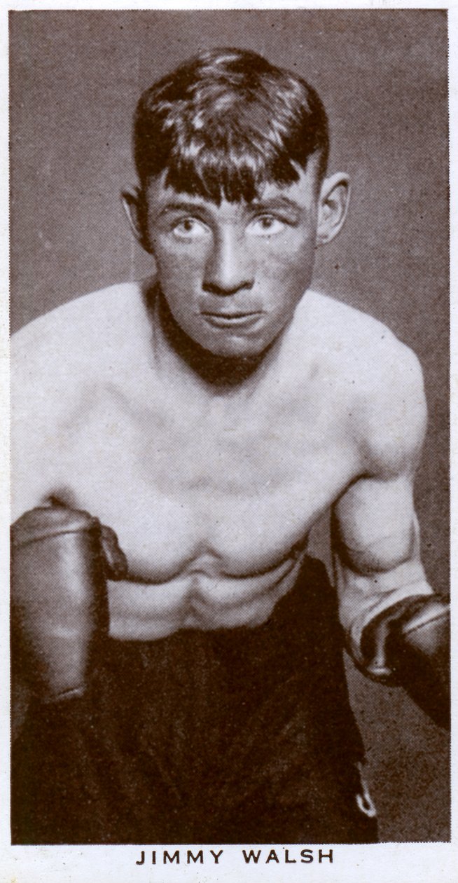 Jimmy Walsh, boxeur britannique, 1938 - Unbekannt