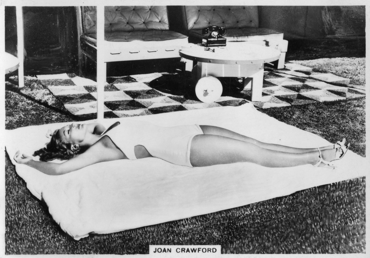 Joan Crawford, actrice américaine et star de cinéma - Unbekannt