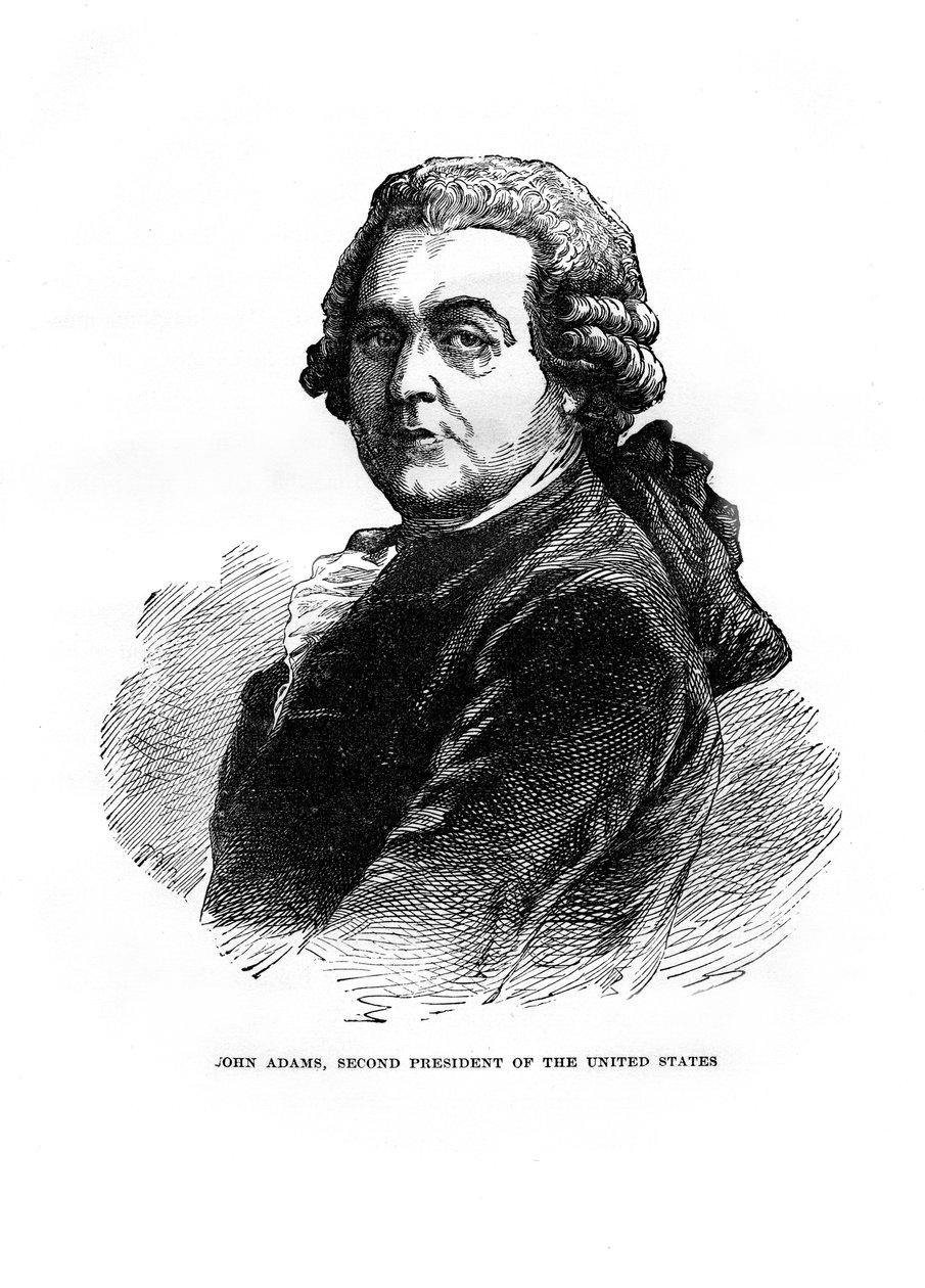 John Adams, deuxième président des États-Unis, 1872 - Unbekannt