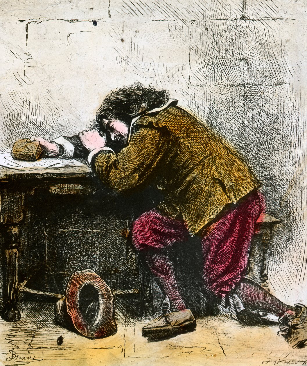 John Bunyan rêvant, XVIIe siècle fin XIXe ou début XXe siècle - Unbekannt