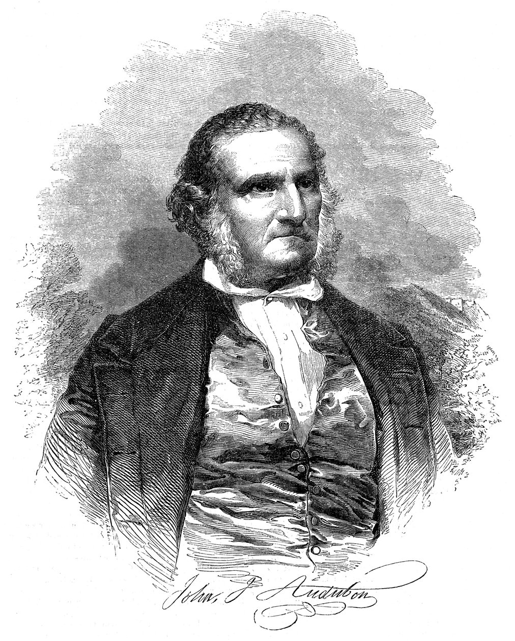 John James Audubon 1780-1851, ornithologue et artiste américain, 1852 - Unbekannt