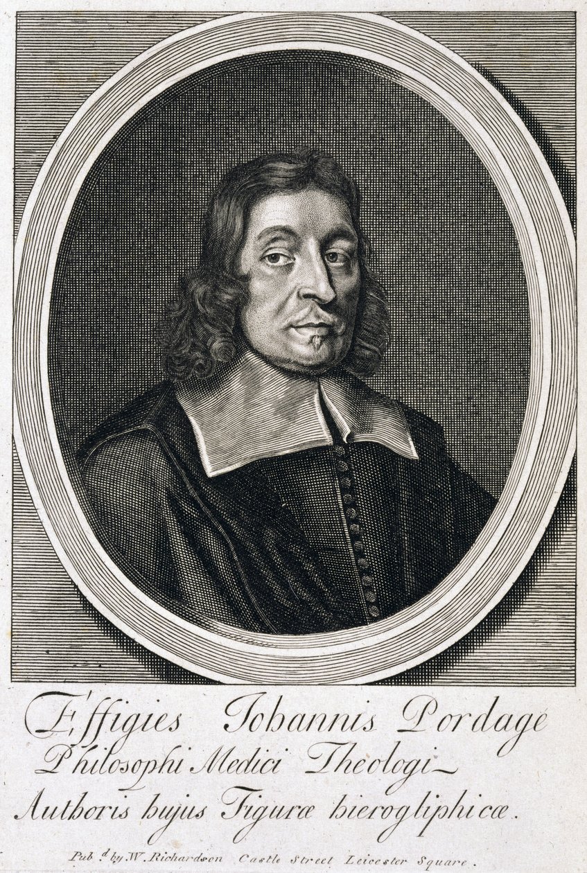 John Pordage, recteur anglais, astrologue et mystique, vers 1670 - Unbekannt