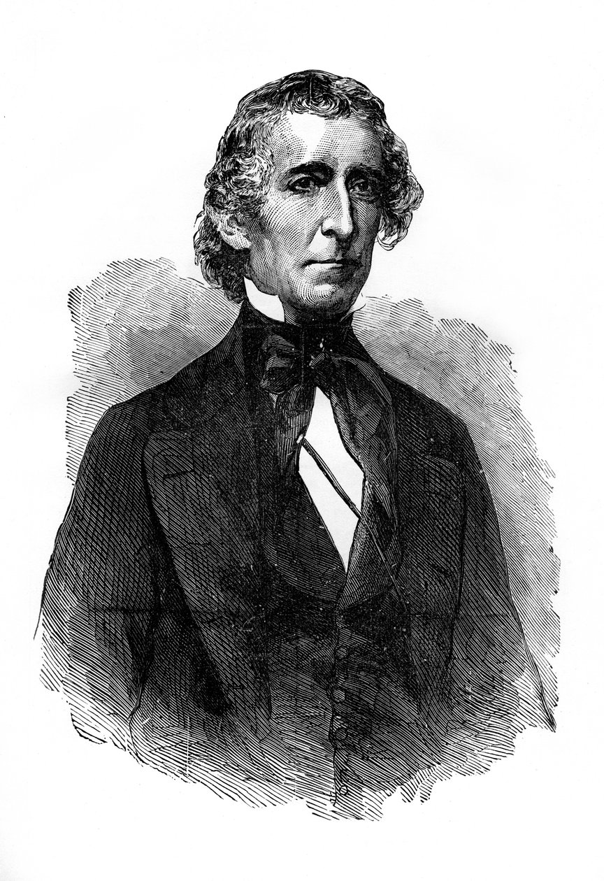 John Tyler, dixième président des États-Unis, 1872 - Unbekannt