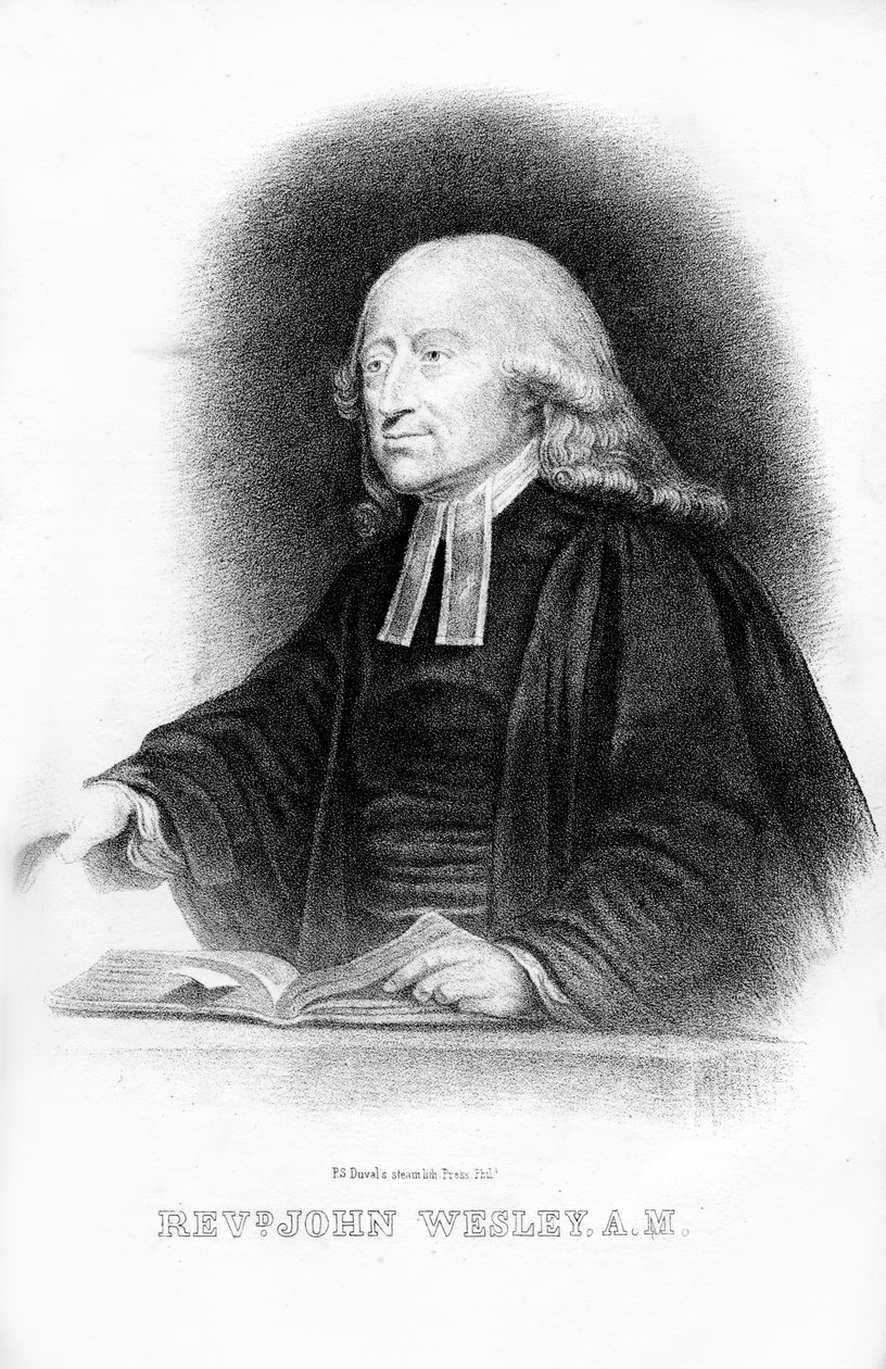 John Wesley, ministre anglais, 1854 - Unbekannt