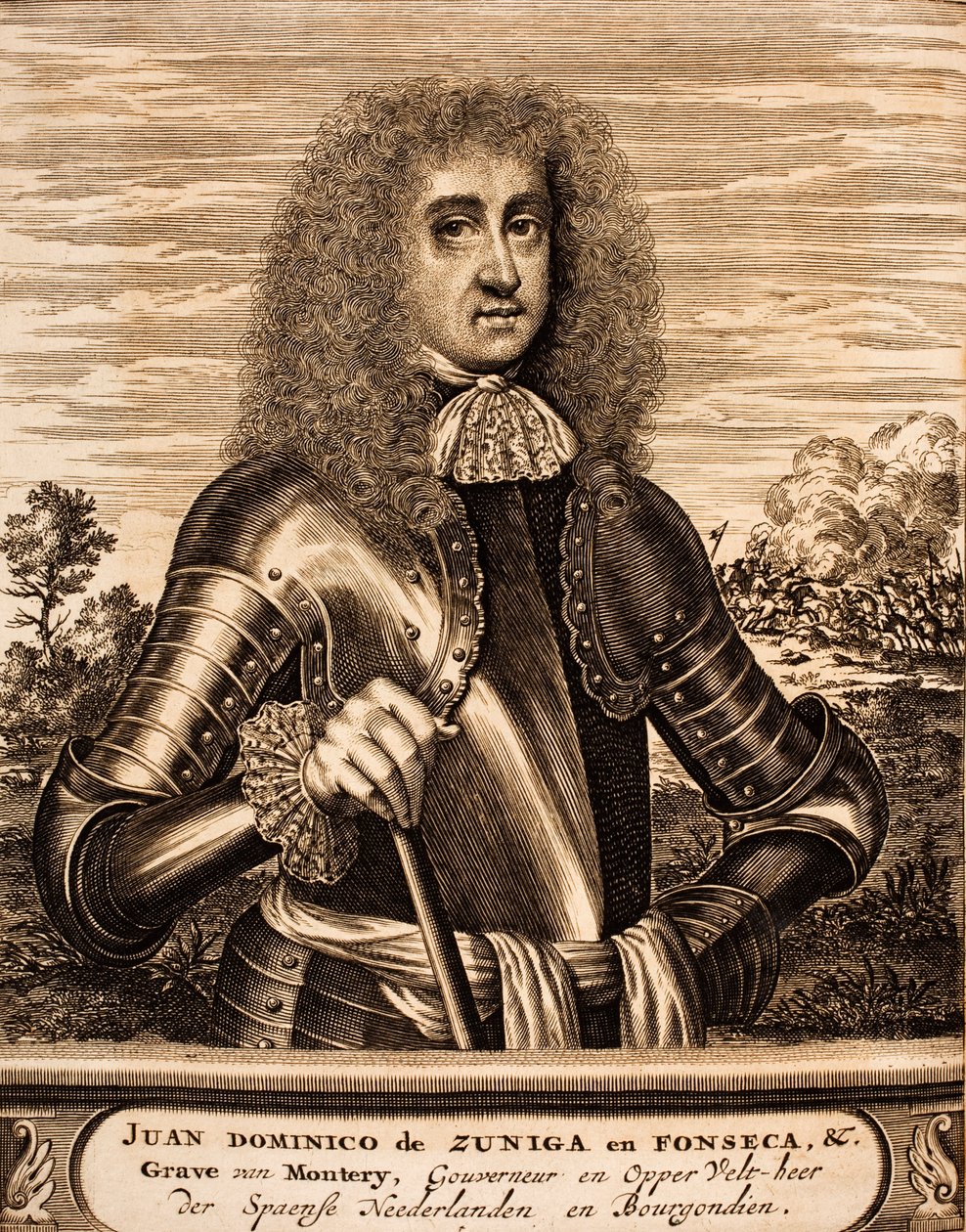 Juan Domingo de Zúñiga y Fonseca, comte de Monterrey 1640-1716, 1675 - Unbekannt