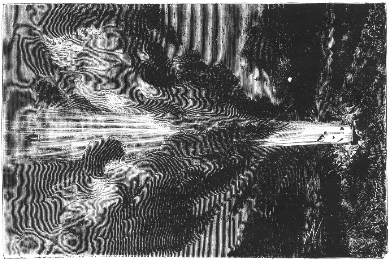 Jules Verne 1828-1905, De la Terre à la Lune, 1865 - Unbekannt
