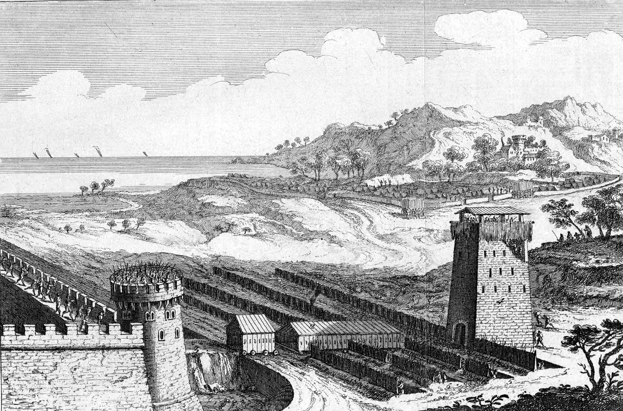 Siège de Marseille par Jules César, 49 av. J.-C., XVIIIe siècle - Unbekannt