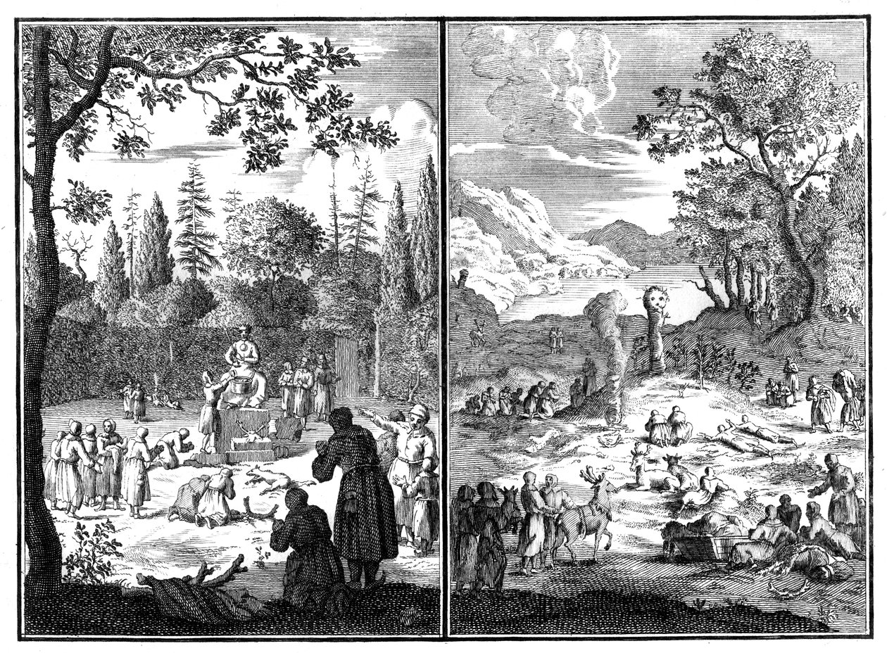 Jumala, Wirku-Accha. Une divinité de Laponie, 1727-1738 - Unbekannt