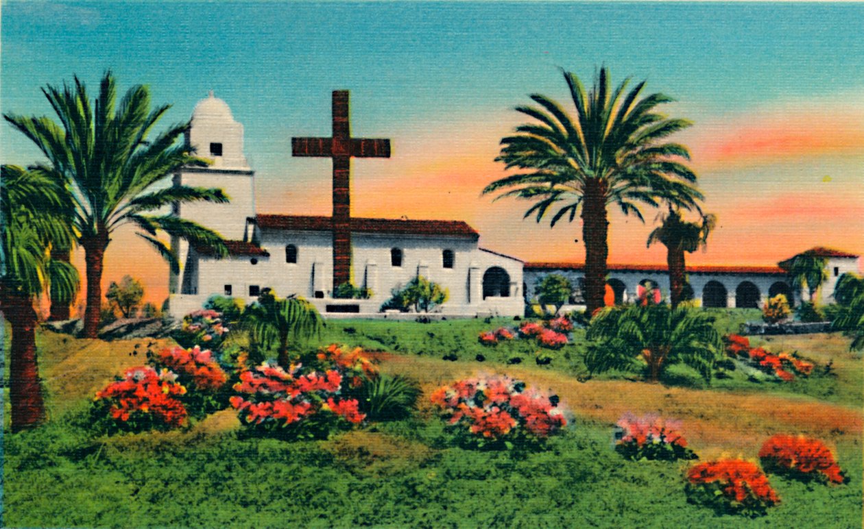 Musée Junipero Serra, Vieille Ville. San Diego, Californie, c1941 - Unbekannt