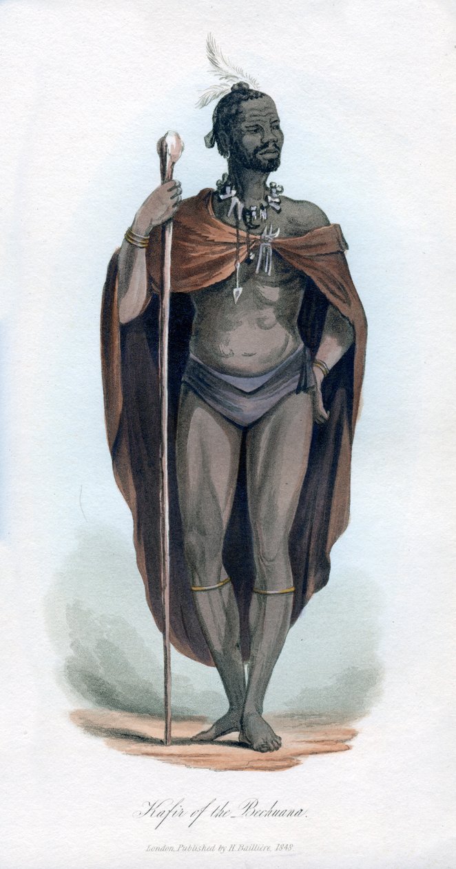 Kafir des Bechuana, 1848 - Unbekannt