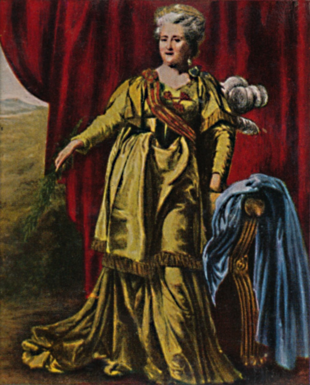 Impératrice Catherine II de Russie 1729-1796 - Peinture de Lewitzky - Unbekannt
