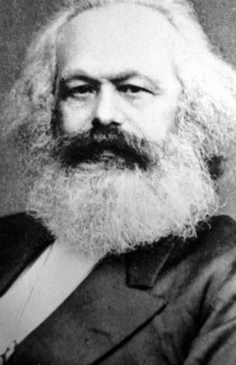 Karl Marx, théoricien politique, social et économique allemand, 19ème siècle - Unbekannt