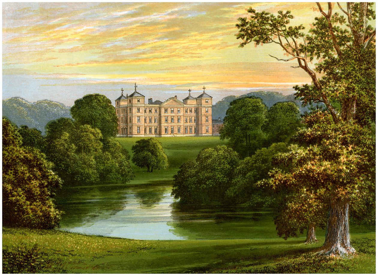 Kimberley Hall, Norfolk, résidence du comte de Kimberley, vers 1880 - Unbekannt