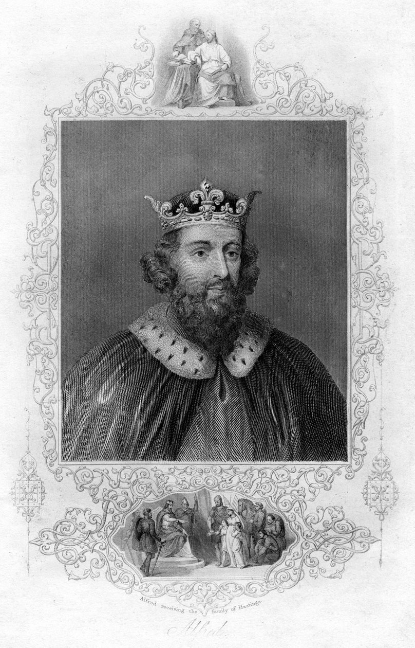 Le roi Alfred le Grand - Unbekannt