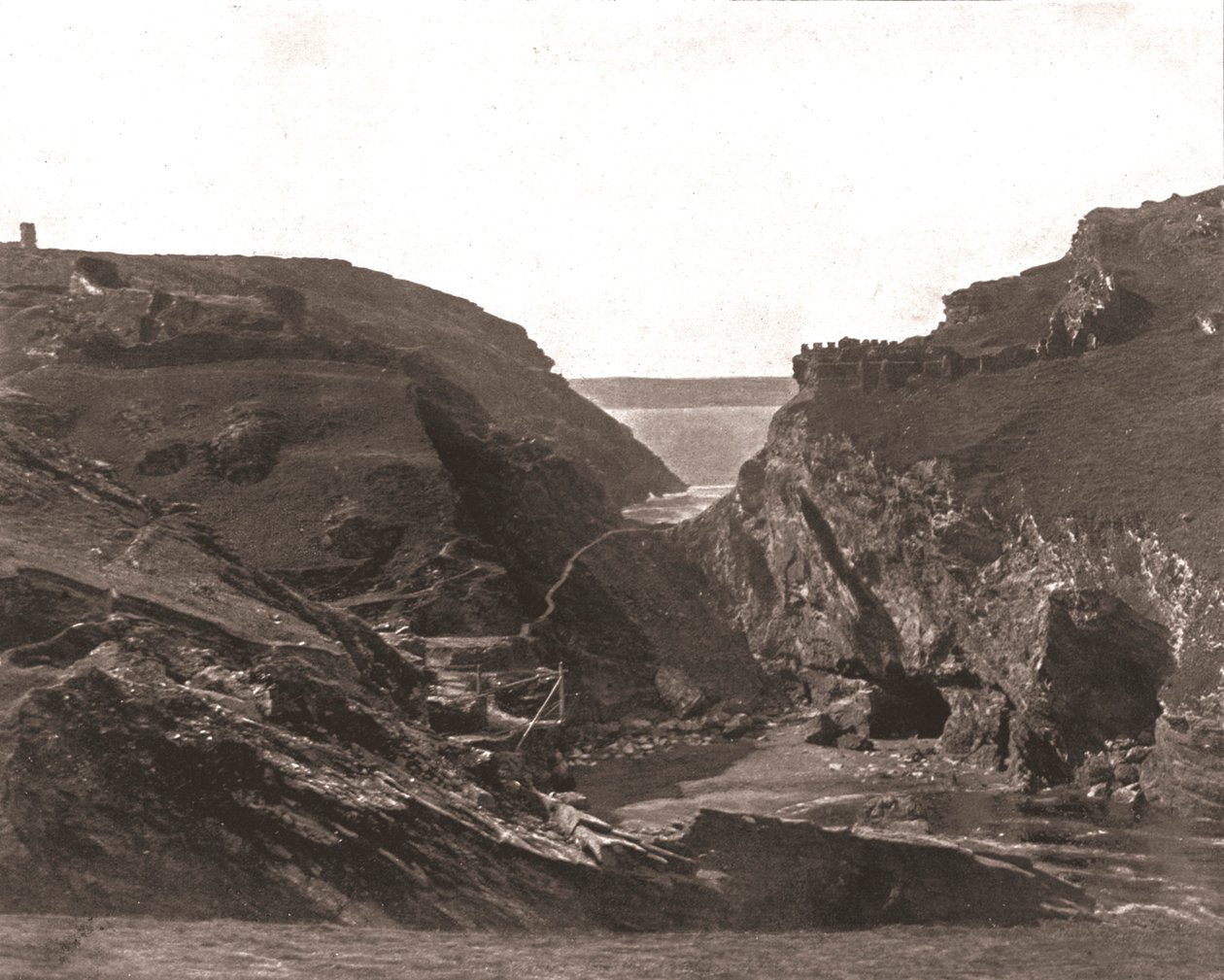 Château du roi Arthur, Tintagel, Cornouailles - Unbekannt