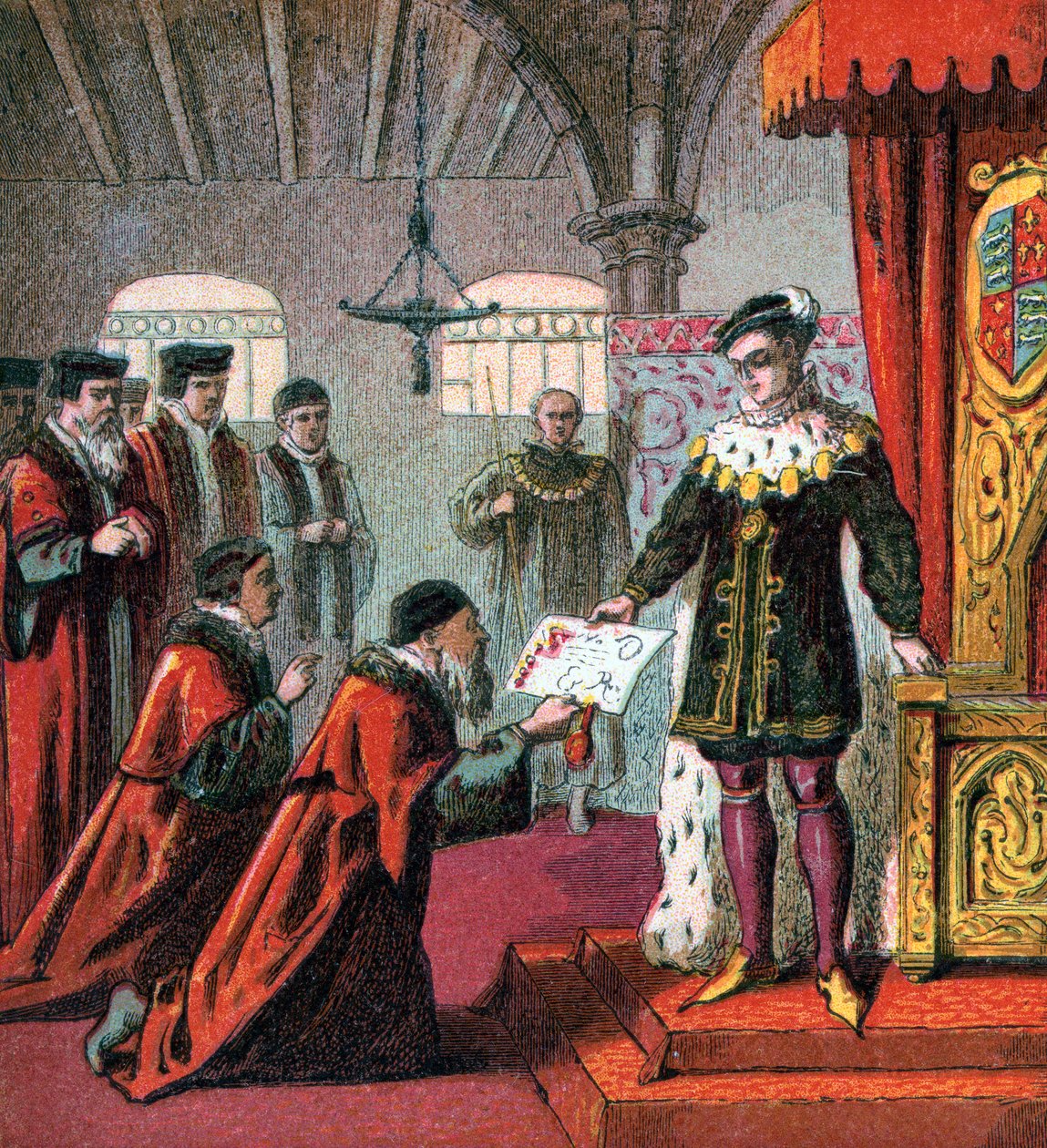 Roi Édouard VI, 1547, vers 1850 - Unbekannt