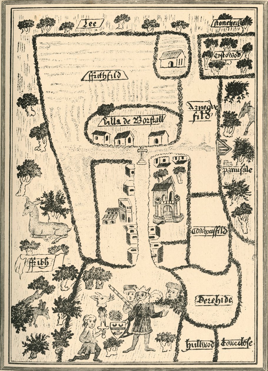Palais du Roi Édouard le Confesseur à Borstal Brill, 1908 - Unbekannt