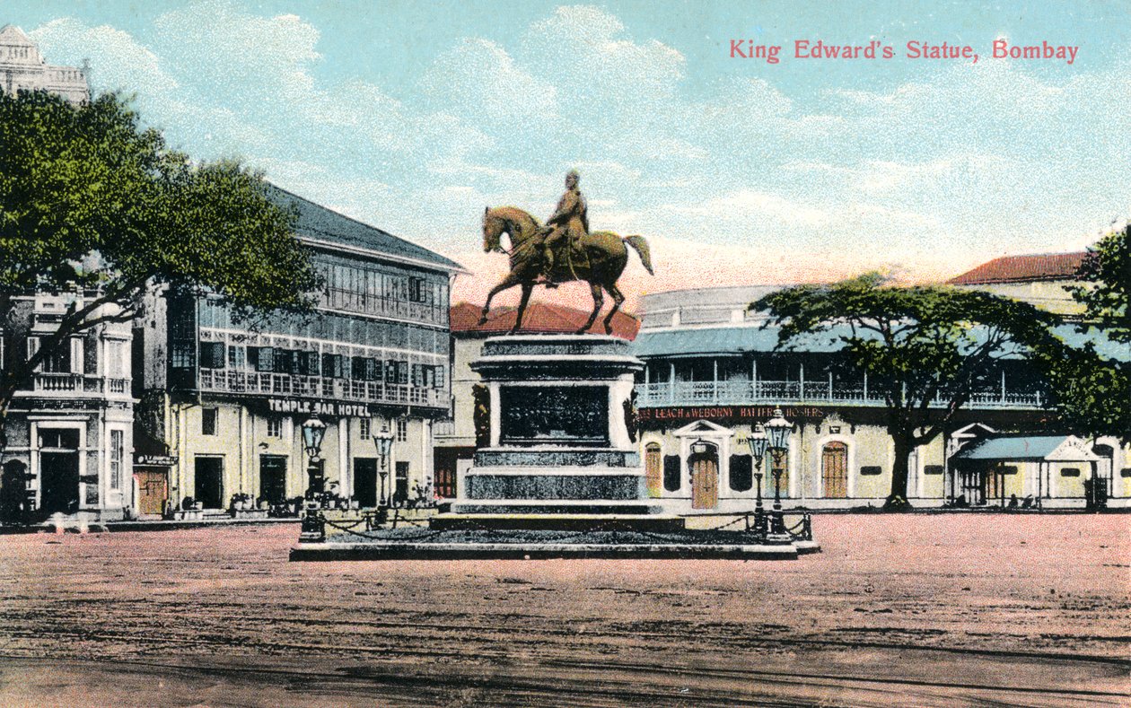 Statue du Roi Edward, Bombay, Inde, début du 20e siècle - Unbekannt