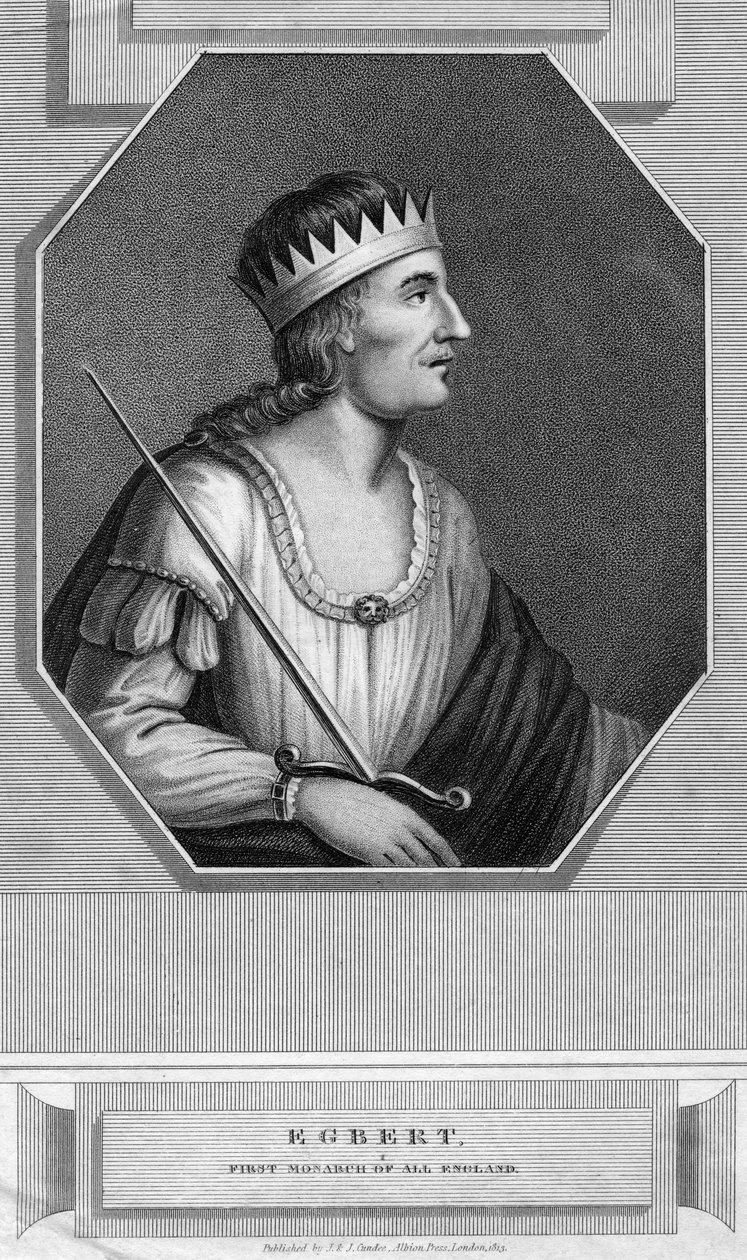 Roi Egbert de Wessex, premier roi de toute l