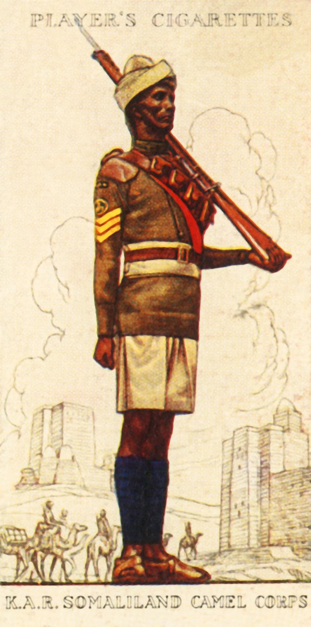 Rifles africains du roi : Corps de chameaux du Somaliland, 1936 - Unbekannt