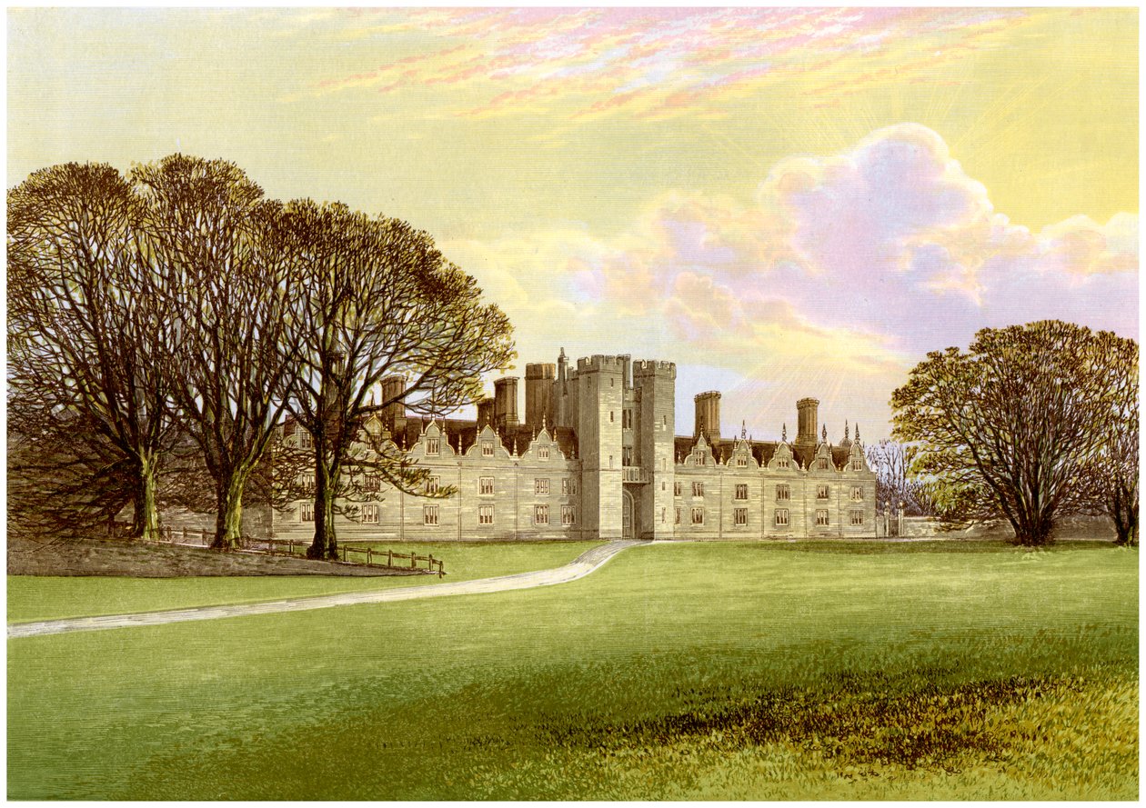 Knole, près de Sevenoaks, Kent, maison de Lord Sackville, vers 1880 - Unbekannt
