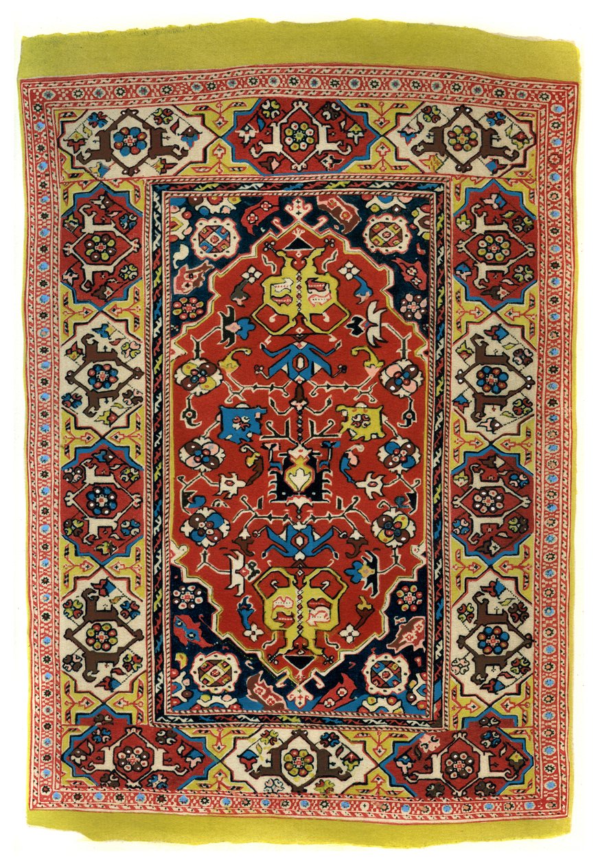 Tapis en laine nouée, vers 1600 - Unbekannt