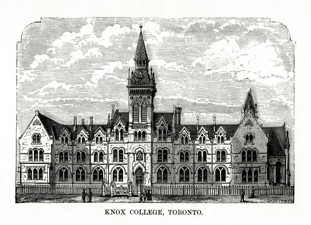 Collège Knox, Toronto, Ontario, Canada, 19e siècle - Unbekannt