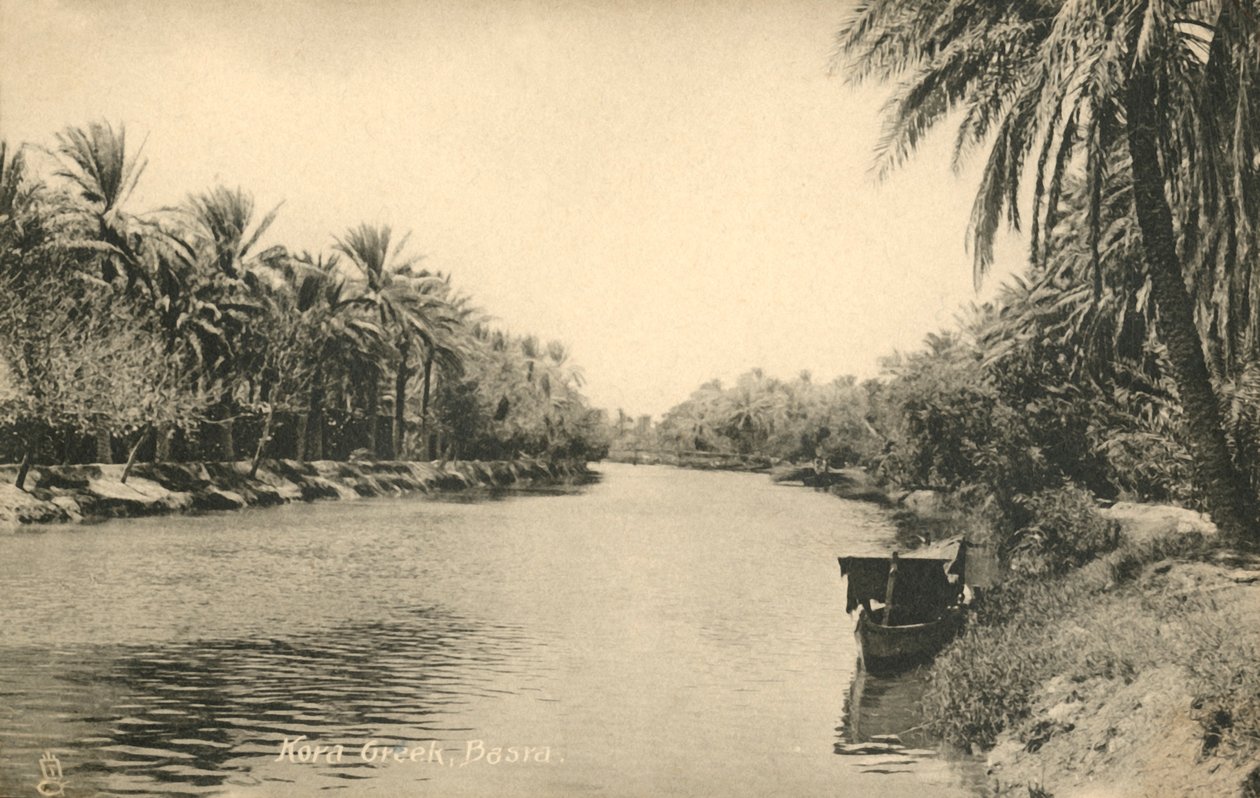 Kora Creek, Bassora, vers 1918-1939 - Unbekannt